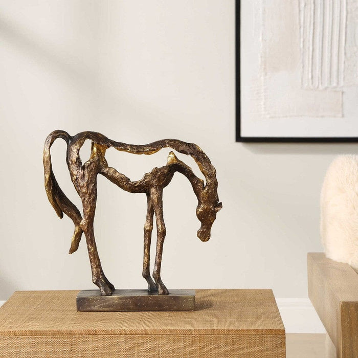 Uttermost Openly Grazing Sculpture