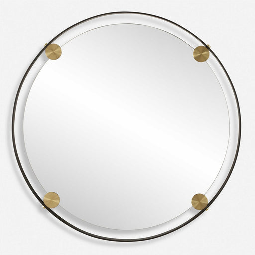 Uttermost Radius Round Mirror