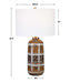 Uttermost Roan Artisian Table Lamp