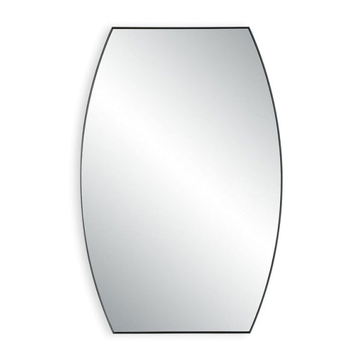 Valencia Curved Black Wall Mirror