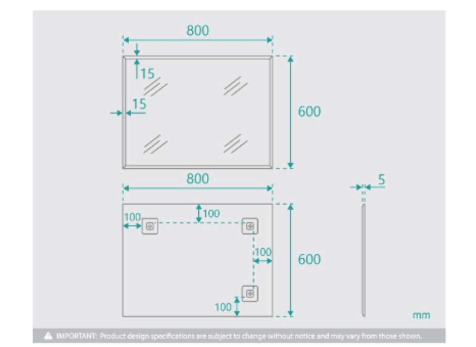 Wilbert Bevel Edge Wall Mirror