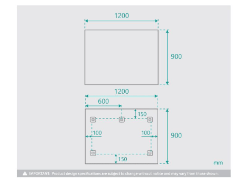 Wilbert Pencil Edge Rectangle Wall Mirror