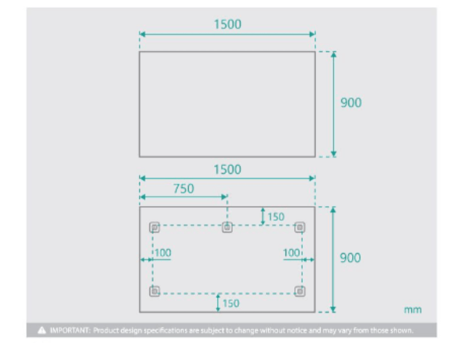 Wilbert Pencil Edge Rectangle Wall Mirror