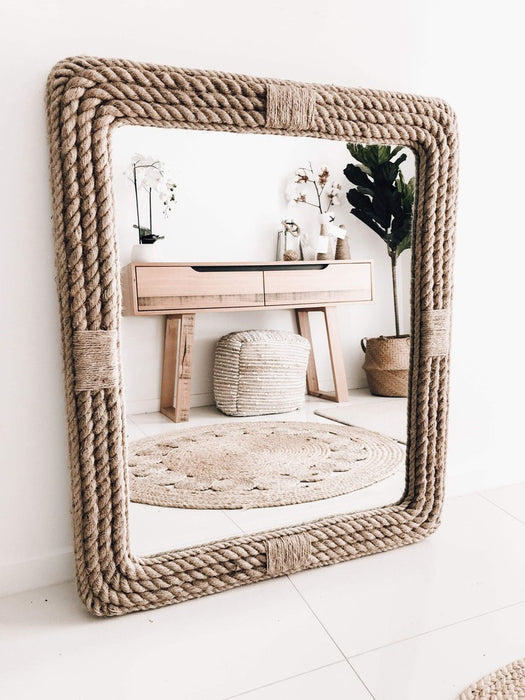 Adira Rope Wall Mirror - SHINE MIRRORS AUSTRALIA