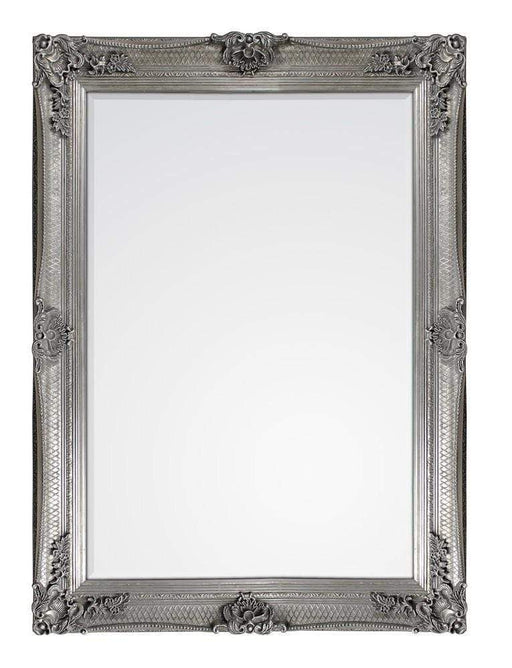 Aurora Silver Rectangle Mirror - SHINE MIRRORS AUSTRALIA