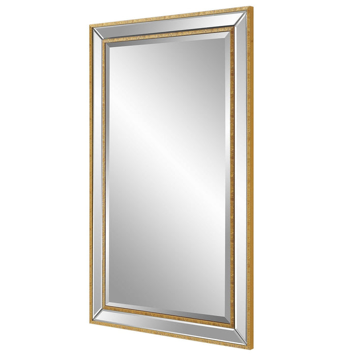 Dimitri Gold Wall Mirror - SHINE MIRRORS AUSTRALIA