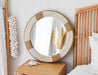 Dune White Round Wall Mirror - SHINE MIRRORS AUSTRALIA