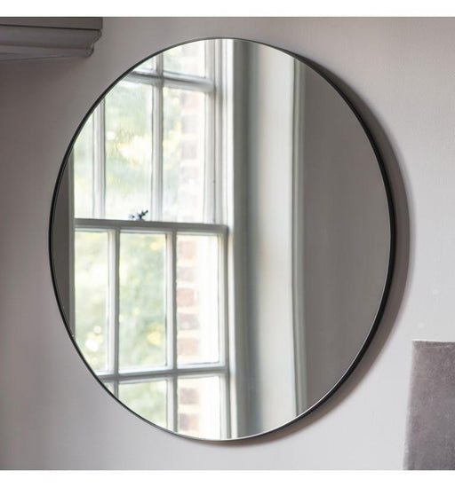 Henrik Round Black Wall Mirror - SHINE MIRRORS AUSTRALIA