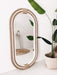 Kaimana Oval Wall Mirror - SHINE MIRRORS AUSTRALIA