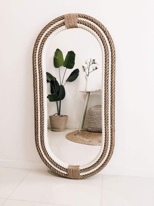 Kaimana Oval Wall Mirror - SHINE MIRRORS AUSTRALIA