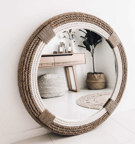 Kobina Round Wall Mirror - SHINE MIRRORS AUSTRALIA