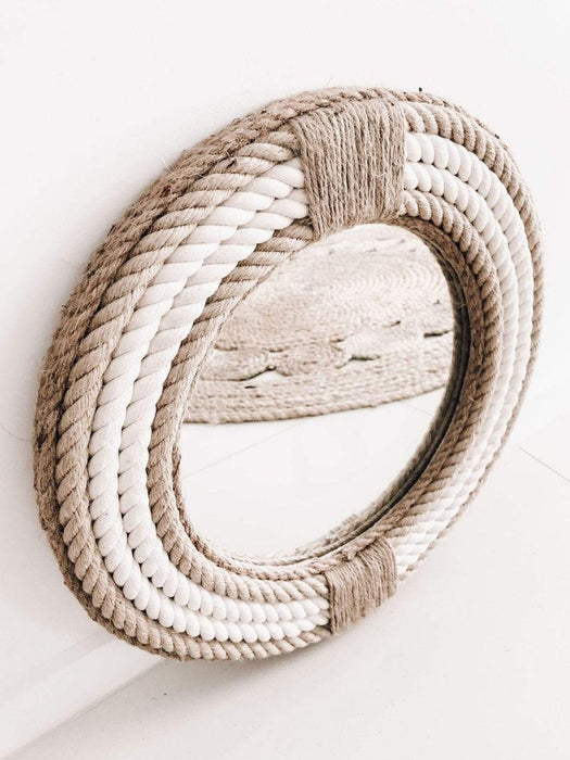 Maui Round Rope Wall Mirror - SHINE MIRRORS AUSTRALIA