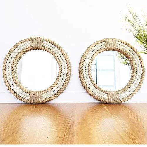 Maui Round Rope Wall Mirror - SHINE MIRRORS AUSTRALIA