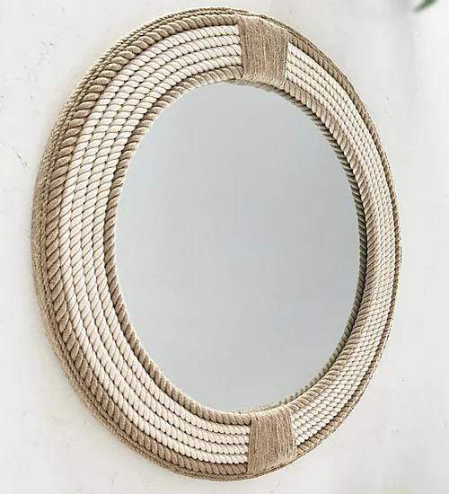 Maui Round Rope Wall Mirror - SHINE MIRRORS AUSTRALIA