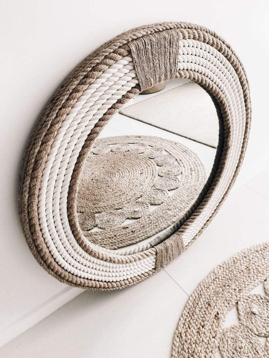 Maui Round Rope Wall Mirror - SHINE MIRRORS AUSTRALIA