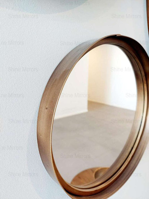 Reiko Round Wall Mirror - SHINE MIRRORS AUSTRALIA