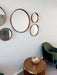 Reiko Round Wall Mirror - SHINE MIRRORS AUSTRALIA