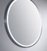 Sphere Gun Metal Round Backlit LED Bathroom Mirror - SHINE MIRRORS AUSTRALIA