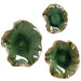 Uttermost Abella Ceramic Wall Decor Green Set of 3