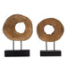 Uttermost Ashlea Wooden Sculptures S/2