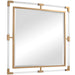 Uttermost Balkan Square Gold Wall Mirror - SHINE MIRRORS AUSTRALIA