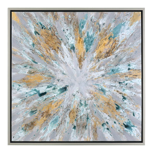 Uttermost Exploding Star Modern Abstract Art - SHINE MIRRORS AUSTRALIA