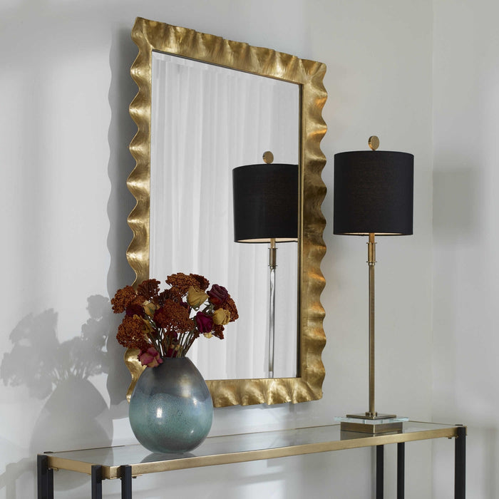 Uttermost Haya Gold Mirror - SHINE MIRRORS AUSTRALIA