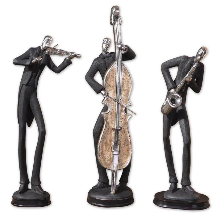 Uttermost Musicians Decorative Figurines Set of 3