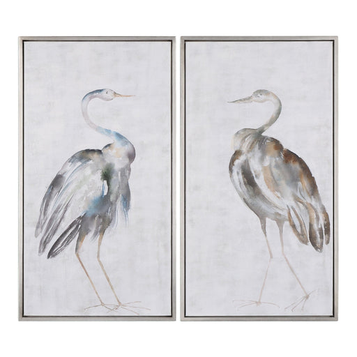 Uttermost Summer Birds Framed Art Set Of 2 - SHINE MIRRORS AUSTRALIA